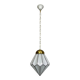 Cubist Art Deco pendant