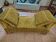 Art Deco velvet daybed