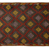 Anatolian handmade kilim rug 272 cm x 191 cm