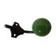 patere ball green wood
