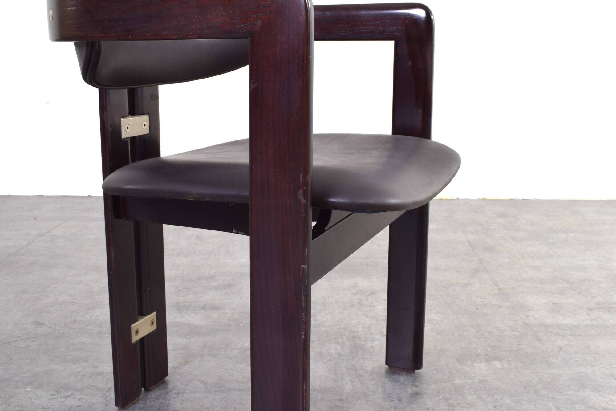 Chaises Pamplona par Augusto Savini pour Pozzi, années 1960, ensemble de 3