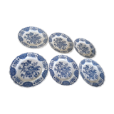 Lot of 6 flat plates Ridgway Staffordshire England