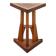 Art Nouveau Carved Wood triangular Side Table, France ca. 1915