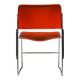 Chairs 40/4 by David Rowland - Red and Brown, Vintage 1970s, Made in the USA