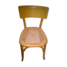 Wooden and canning chair