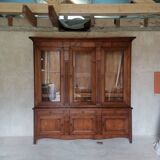Solid wood bookcase
