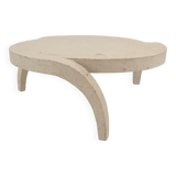 Mactan Stone or Fossil Stone Coffee Table, 1980's