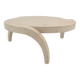 Mactan Stone or Fossil Stone Coffee Table, 1980's