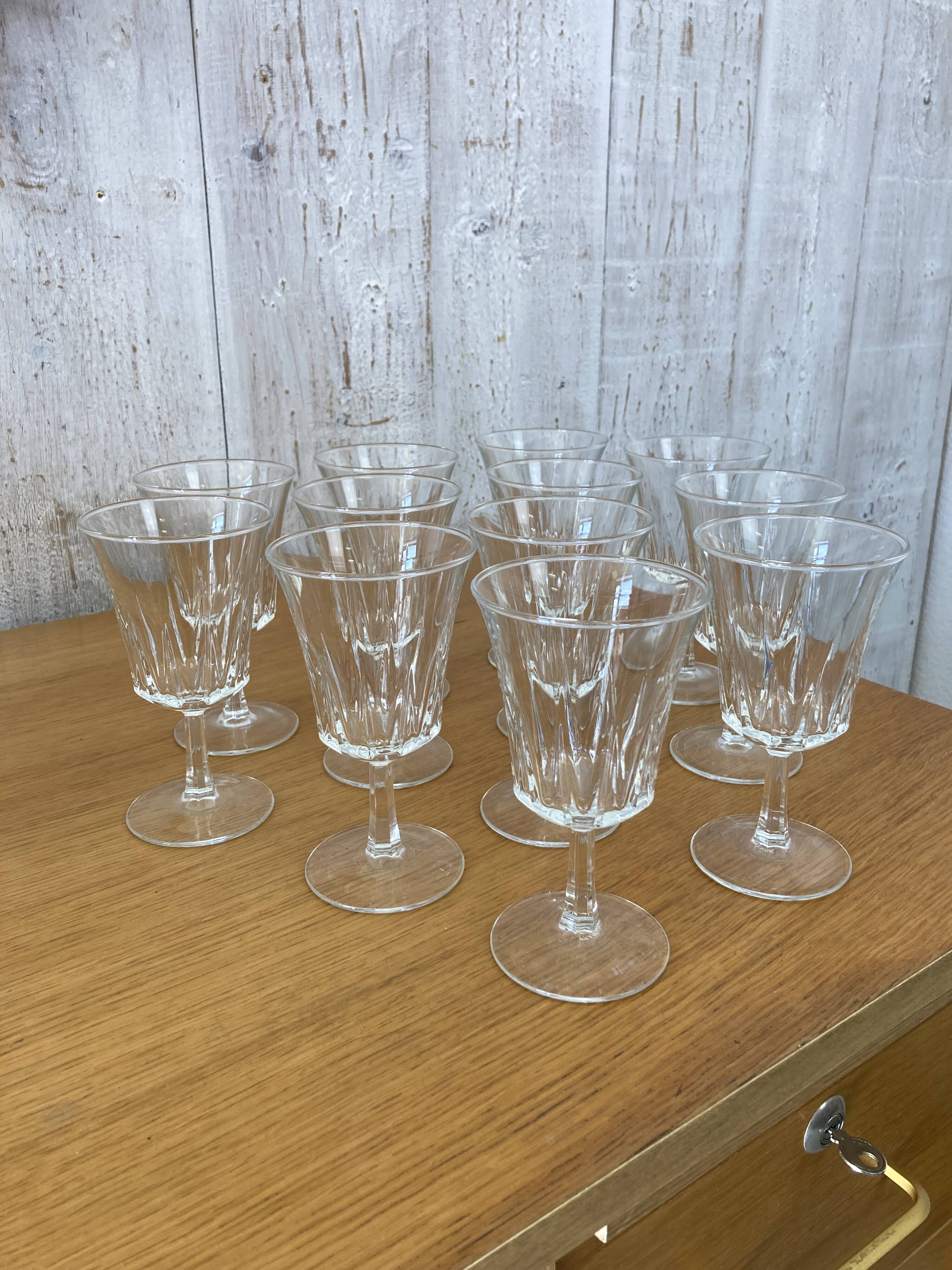 12 crystal glasses Arques