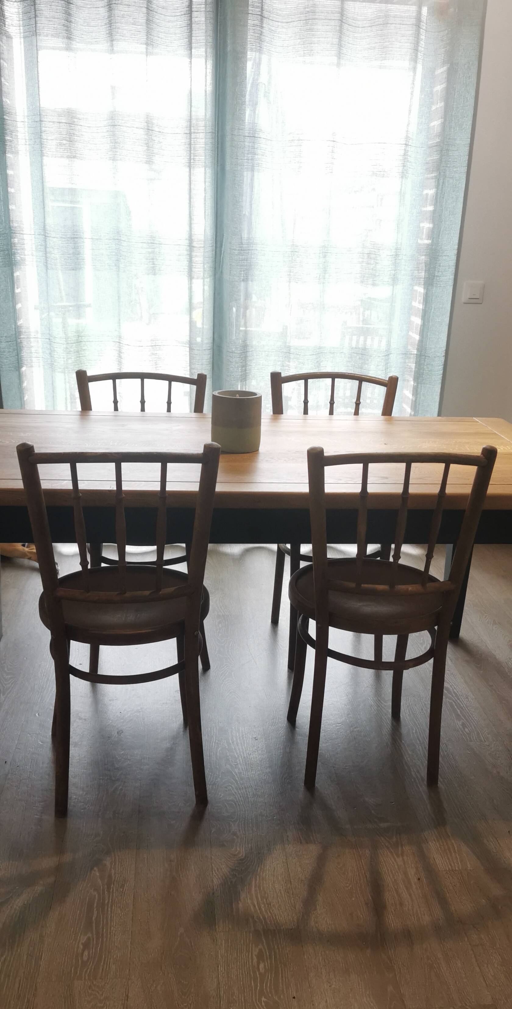 Set of 4 bistro chairs