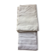 2 old white linen coats
