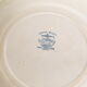 4 assiettes plates mélangées Terre de Fer, Luneville, Creil et Montereau, BFK