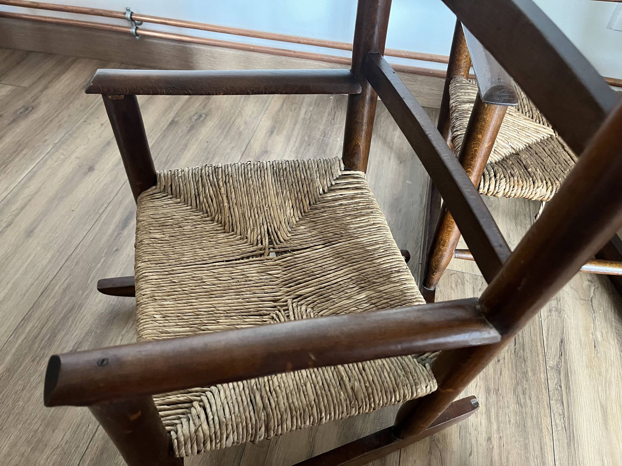 Paire de fauteuils à bascule enfant