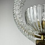 Murano chandelier by Ercole Barovier for Barovier & Toso, 1930s