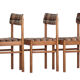 6 chaises Baumann vintage 1960