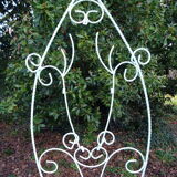 Forged iron wall wardrobe