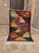 Small Moroccan rug, kilim picaso, flat woven rug, interior decoration