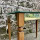 Table d'appoint miroir