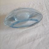 Ancient soliflore vase in bluish glass