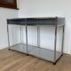 Meuble d’appoint USM Haller en Argent Mat