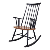 Chaise berçante conçue par Ilmari Tapiovaara pour Asko, Finlande, années 1960.