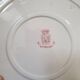 Plat Terre de Fer Gien Guirlande de roses
