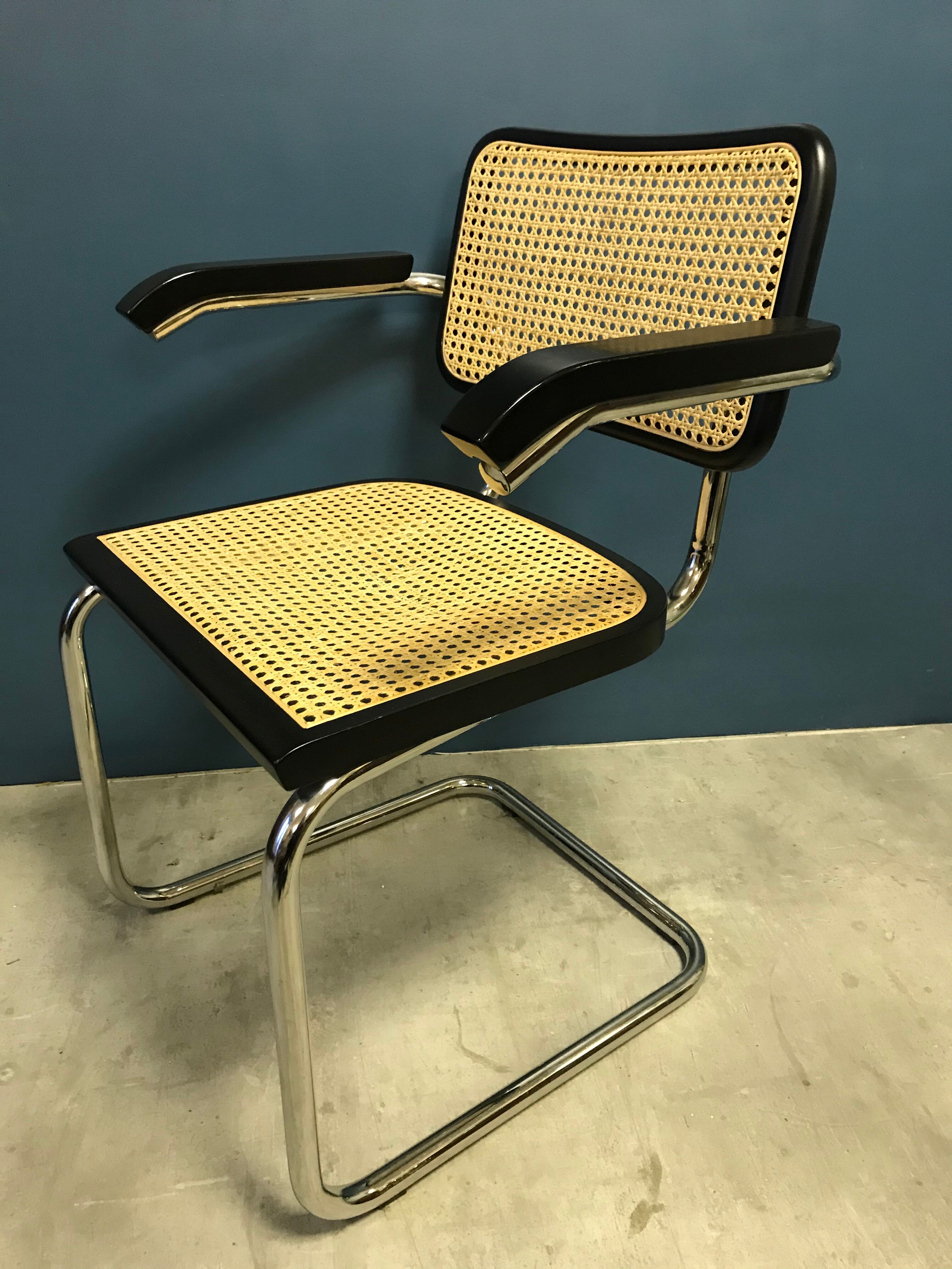 B64 Marcel Breuer armchair with canning