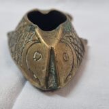 Brass fish ashtray