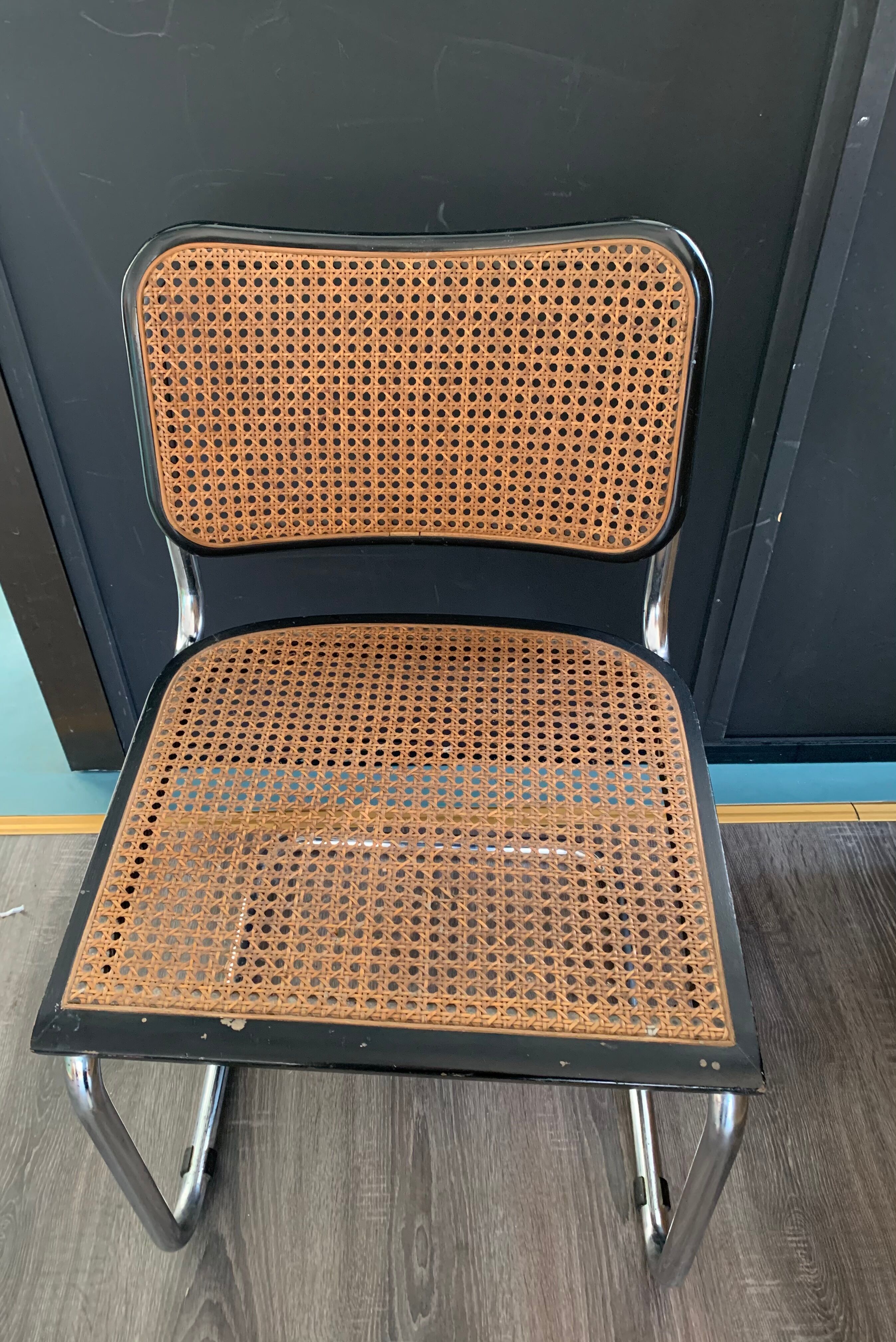 Breuer chair cannée