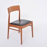 Single Danish Midcentury Modern Teak Chair