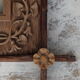 Black forest frame carved wood