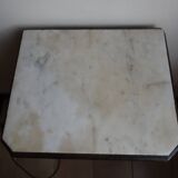 Louis Philippe walnut bedside table