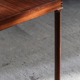 Extendable dining table in rosewood by Inger Klingenberg for Fristho, Dutch design, 1960s