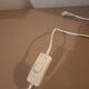 Scandinavian style bedside lamp