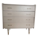 Commode peinte en taupe, 1950