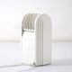 Lumiance 80s vintage white minimal table lamp by Chris Hiemstra