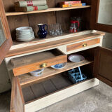 Country-style glass cabinet
