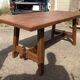 Wooden monastery table