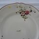 Large dish Sarreguemines 513112 faience old flowers STRASBOURG