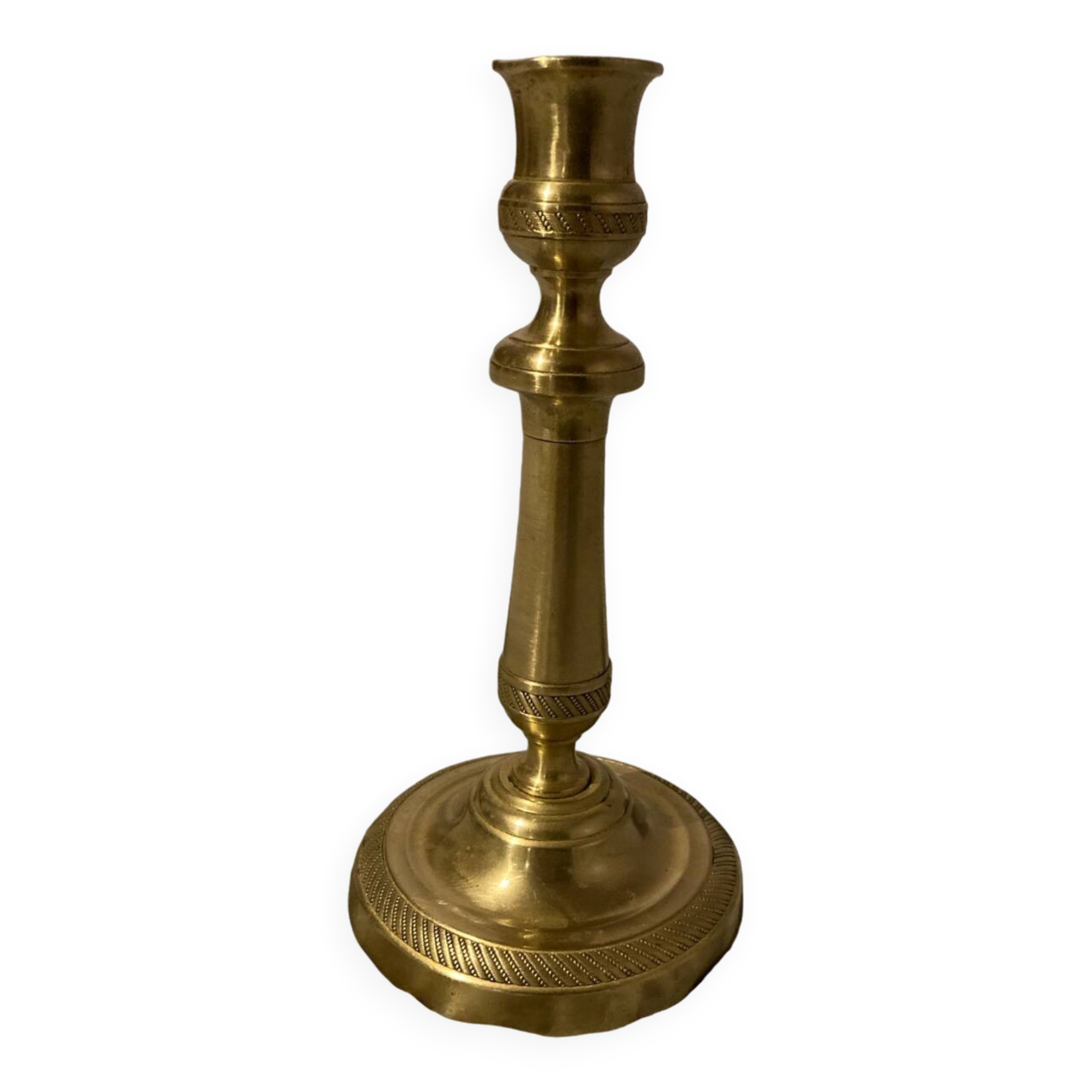 Brass candle holder