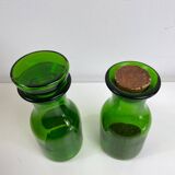 Glass spice jars