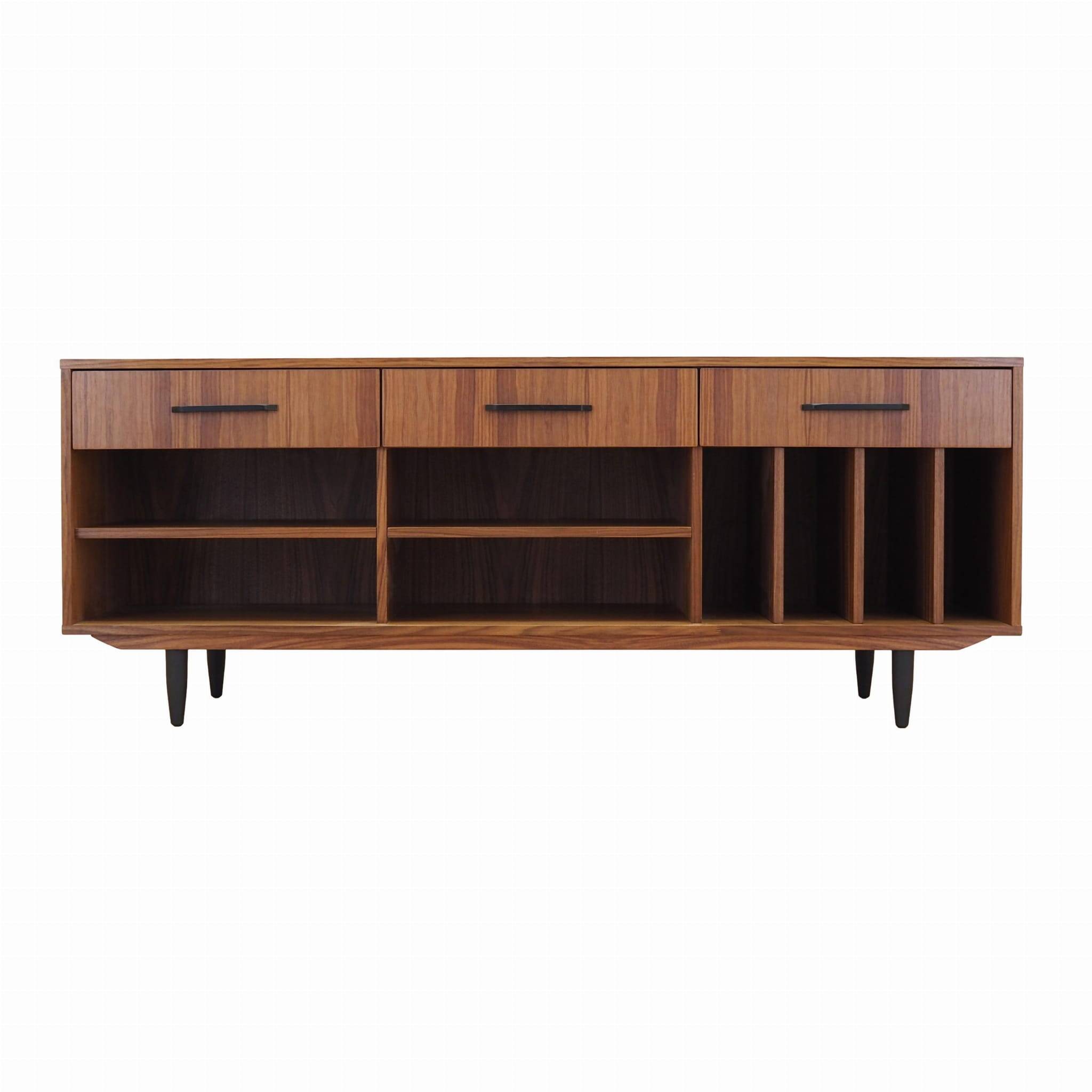 Enfilade en noyer, design scandinave