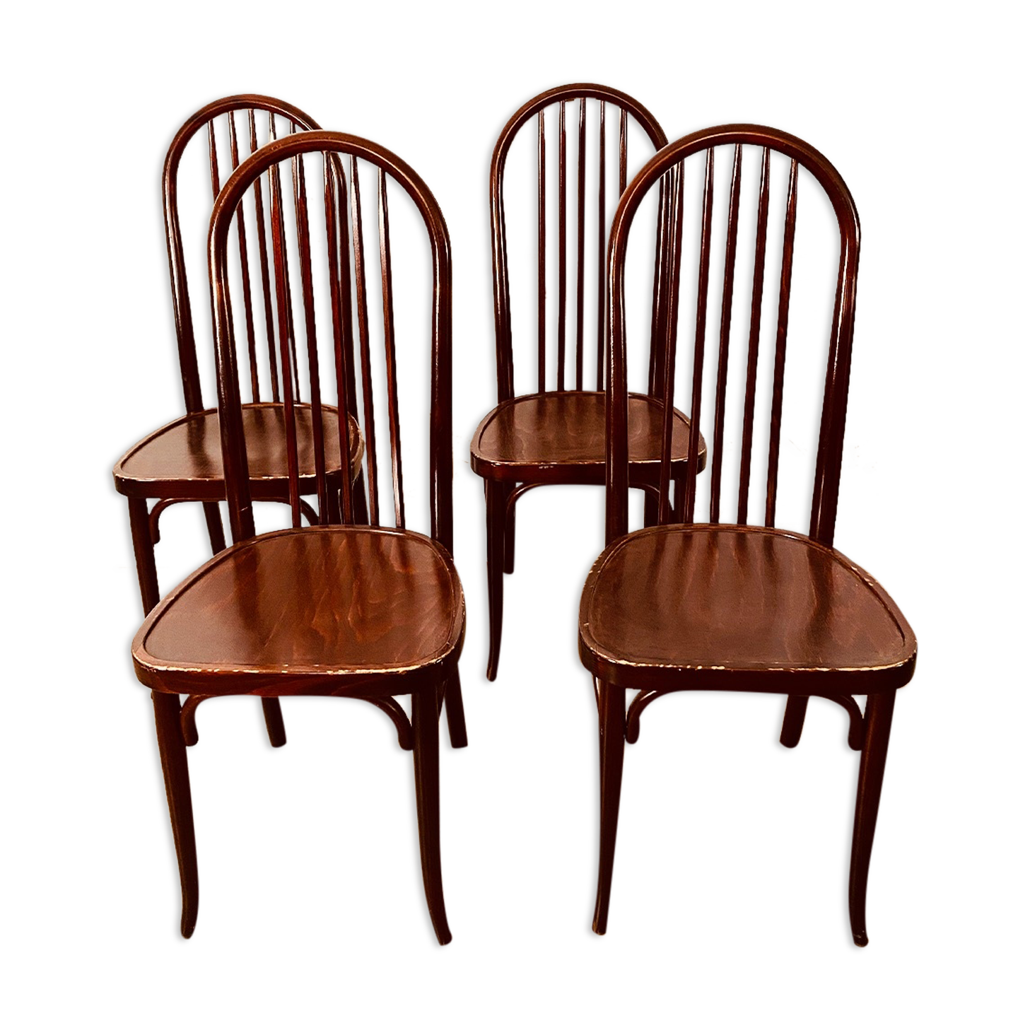4 chaises bistrot Baumann