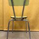 Lot de 3 chaises de cuisne en formica jaune