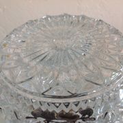 Paire de plafonniers cylindriques  en verre structuré / vintage années 60-70
