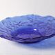 Cobalt Blue Glass Bowl by Uno Westerberg / Pukeberg / Sweden / 1970s