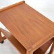 Aksel Kjersgaard Newspaper rack 1960s teak side table Danish Vintage