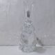 crystal rabbit trinket tray