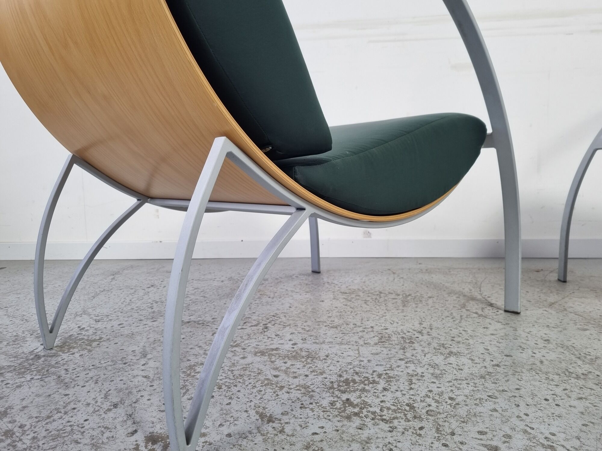 Pair of armchairs "Karlo" by Karl Friedrich Foster for KFF, 90s