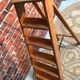 Wooden stepladder